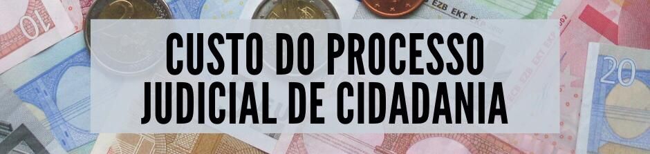 Custo da cidadania italiana via judicial?